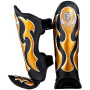 TKB Top King TKSGEM-01 Shin Guards Muay Thai Boxing "Empower Creativity" Black-Gold