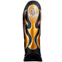 TKB Top King TKSGEM-01 Shin Guards Muay Thai Boxing "Empower Creativity" Black-Gold