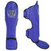 TKB TopKing TKSGP Shin Guards Muay Thai Boxing "Pro" Blue