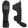 TKB TopKing TKSGP Shin Guards Muay Thai Boxing "Pro" Black