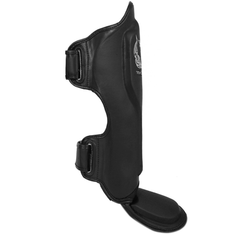 TKB TopKing TKSGP Shin Guards Muay Thai Boxing "Pro" Black