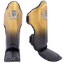 TKB Top King TKSGSS-01 Shin Guards Muay Thai "Super Star" Gold