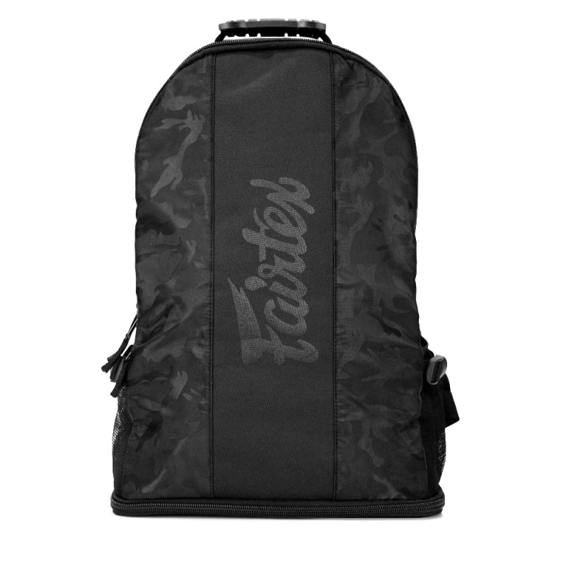 Fairtex BAG4 Backpack Muay Thai Boxing Rucksack Black