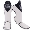 TKB TopKing "Blend-01" Shin Guards Muay Thai White-Black