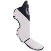 TKB TopKing "Blend-01" Shin Guards Muay Thai White-Black