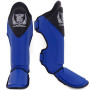 TKB Top King "Blend-01" Shin Guards Muay Thai Boxing Blue-Black