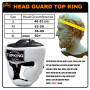 TKB Top King TKHGEC-LV "Extra Coverage" Boxing Headgear White