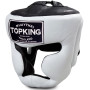 TKB Top King TKHGEC-LV "Extra Coverage" Boxing Headgear White