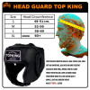 TKB TopKing Open Chin Boxing Headgear Head Guard Competition 