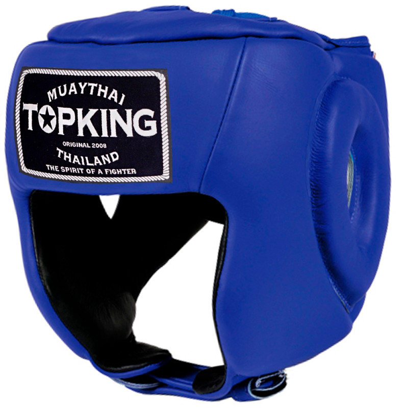 TKB TopKing Open Chin Boxing Headgear Head Guard Competition 