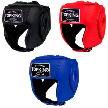 TKB Top King Open Chin Boxing Headgear Head Guard Competition 