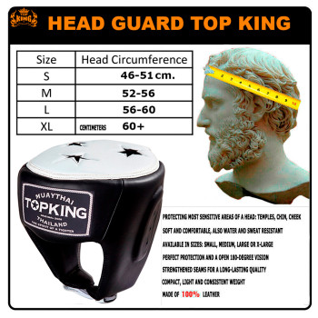 TKB TopKing TKHGSC Boxing Headgear Head Guard Competition