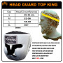 TKB Top King "Super Star" Boxing Headgear Head Guard White