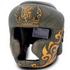 TKB TopKing "Kanok" Boxing Headgear Head Guard Khaki