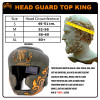 TKB TopKing "Kanok" Boxing Headgear Head Guard Khaki
