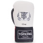 TKB Top King Boxing Gloves Lace Up "Competition Official" White-Red-Black