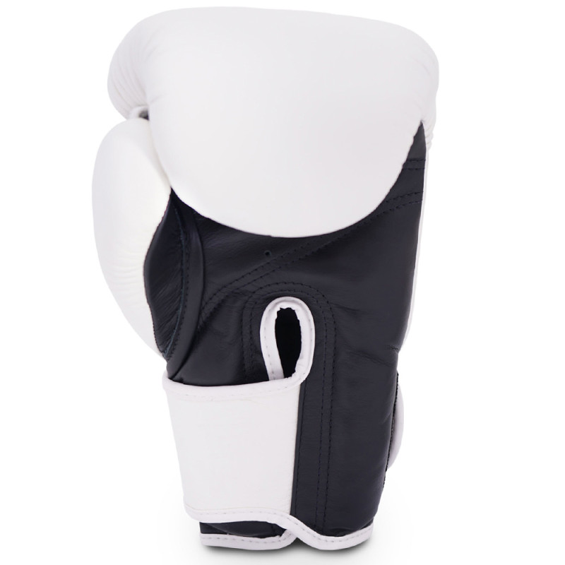 TKB TopKing Boxing Gloves "Super" White-Black