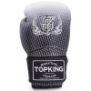 TKB TopKing Boxing Gloves "Super Star" Mesh Palm Silver