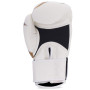 TKB Top King Boxing Gloves "Empower Creativity" Mesh Palm White-Gold 