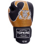 TKB Top King Boxing Gloves "Empower Creativity" Mesh Palm Black-Gold 