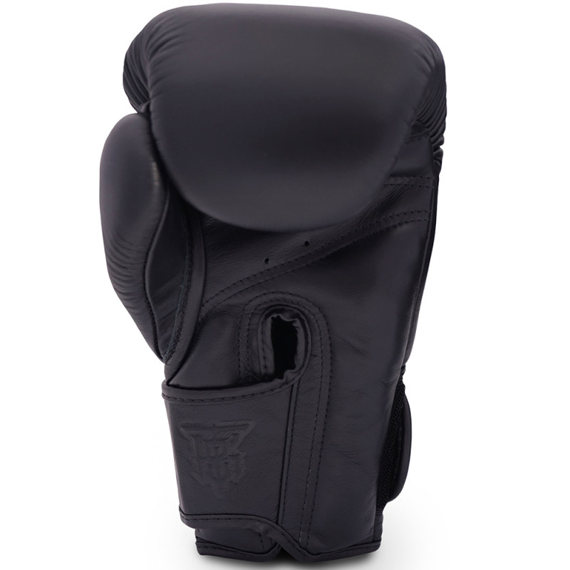 TKB TopKing Boxing Gloves "Super" Black 