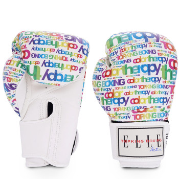 TKB Top King x Elle Boxing Gloves "Color Therapy" White