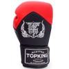 TKB TopKing Boxing Gloves "Blend-01" Black-Red