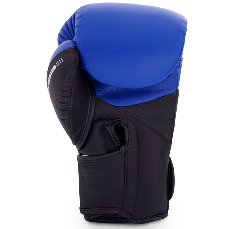 TKB TopKing Boxing Gloves "Blend-01" Black-Blue