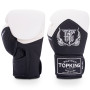 TKB Top King Boxing Gloves "Blend-01" Black-White