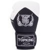 TKB TopKing Boxing Gloves "Blend-01" Black-White