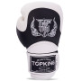 TKB Top King Boxing Gloves "Blend-02" White-Black