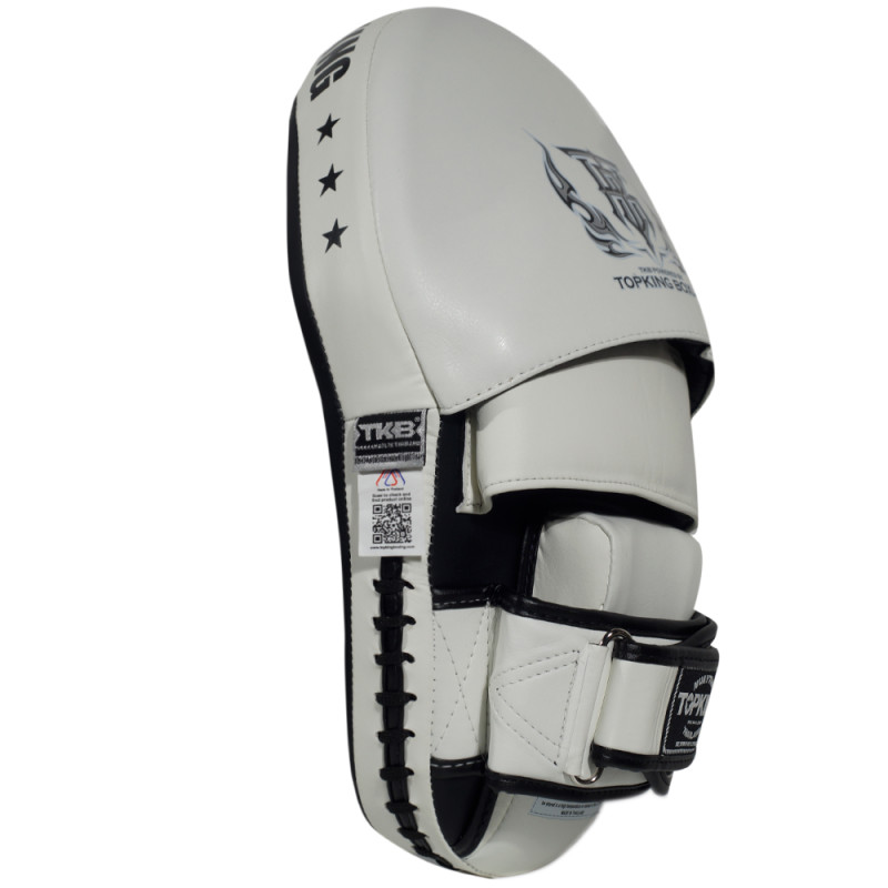 TKB TopKing TKFME Focus Mitts Muay Thai Boxing Black-White