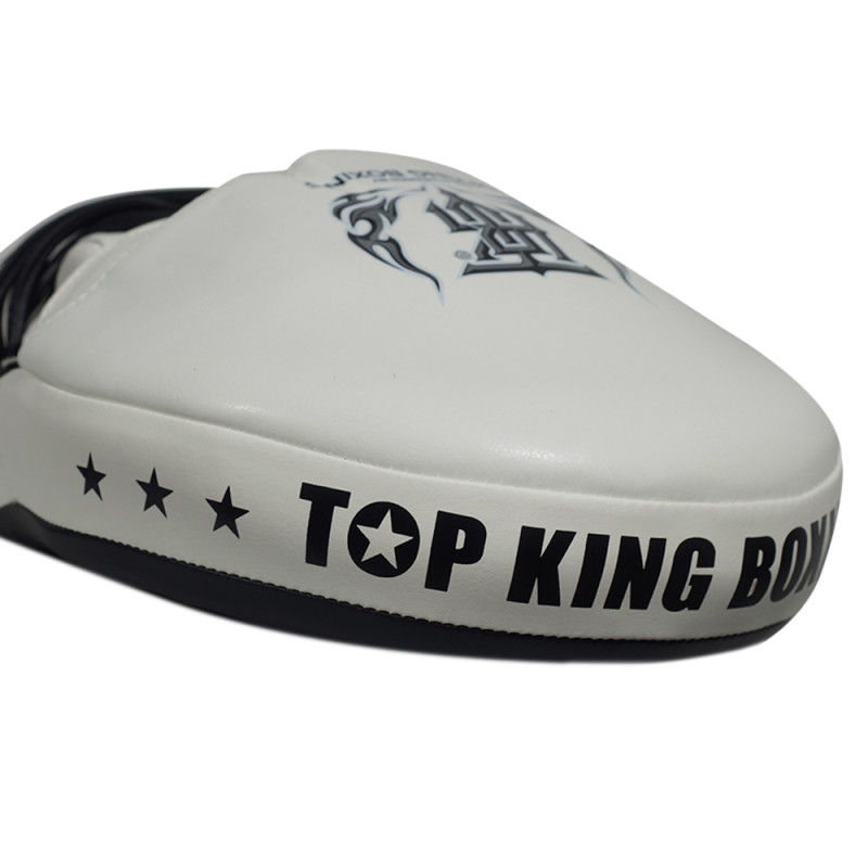 TKB TopKing TKFME Focus Mitts Muay Thai Boxing Black-White