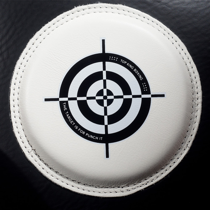 TKB TopKing TKBPUV Belly Pad Muay Thai Boxing Velcro Black