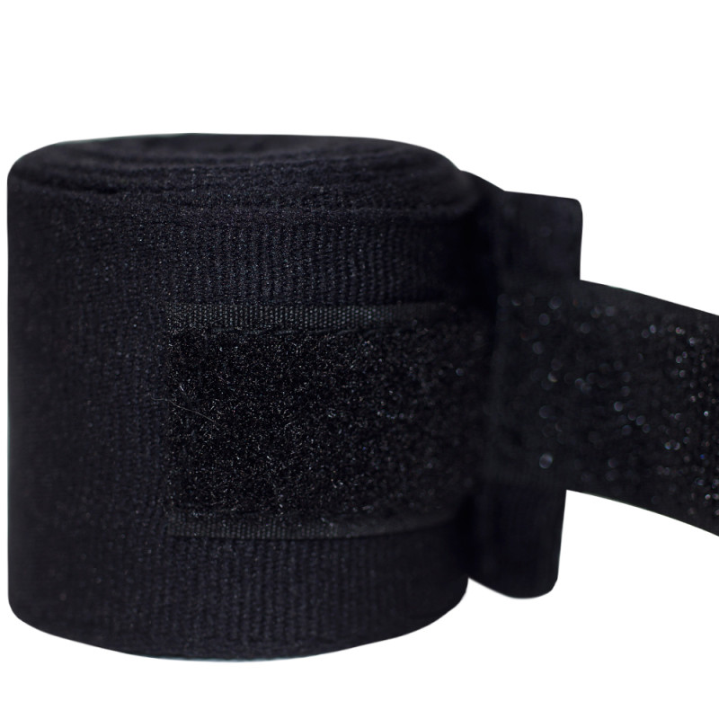 TKB TopKing Hand Wraps Muay Thai Boxing Elastic Free Shipping Black