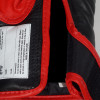 TKB TopKing TKBMU-OT Bag Gloves Muay Thai Boxing Mitts Open Thumb Black-Red 