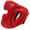 TKB TopKing TKHGEC-LV "Extra Coverage" Boxing Headgear Head Guard Red