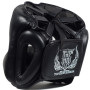 TKB Top King TKHGPT (CC) Boxing Headgear Head Guard Full Face Bumper Black