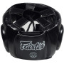 Fairtex HG13 Boxing Headgear Head Guard "Diagonal Vision Sparring" Black