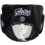 Fairtex HG1 Boxing Headgear Head Guard Competition Black