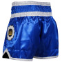 Lumpinee Muay Thai Boxing Shorts "Fringe Wheel" Blue Free Shipping