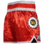 Lumpinee Muay Thai Boxing Shorts "Wheel" Red Free Shipping