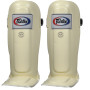 Fairtex SP3 Muay Thai Boxing Shin Guards "In-Step Double Padded Protector" White