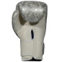 TKB Top King Boxing Gloves "Snake" Silver (White)