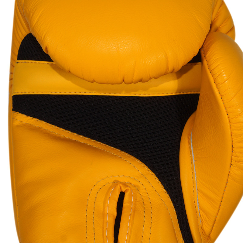 TKB TopKing Boxing Gloves "Super Air" Mesh Palm Yellow