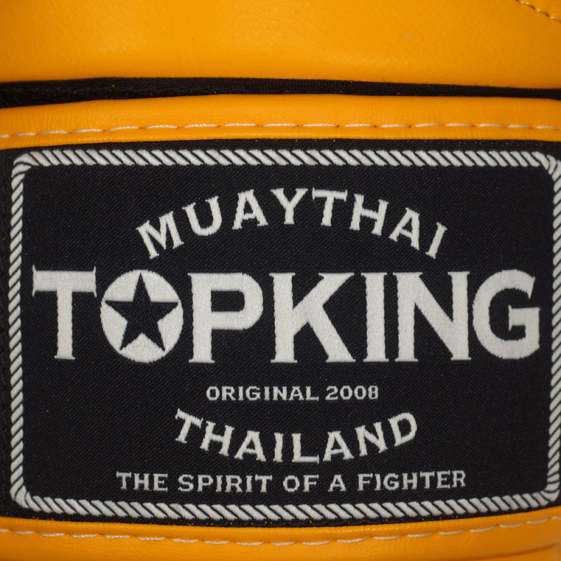 TKB TopKing Boxing Gloves "Super Air" Mesh Palm Yellow