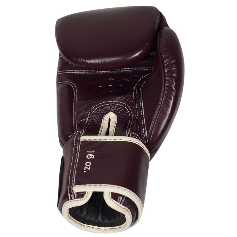 Fairtex BGV16 Boxing Gloves Woman "Real Leather" Maroon