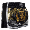 TKB TopKing TKRMS-006 Muay Thai Boxing Shorts Retro Black Free Shipping