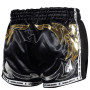 TKB Top King TKRMS-006 Muay Thai Boxing Shorts Retro Black Free Shipping