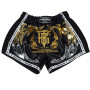 TKB Top King TKRMS-006 Muay Thai Boxing Shorts Retro Black Free Shipping